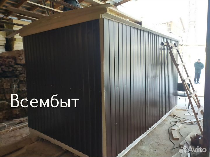Бытовка 6x2.5 зимняя