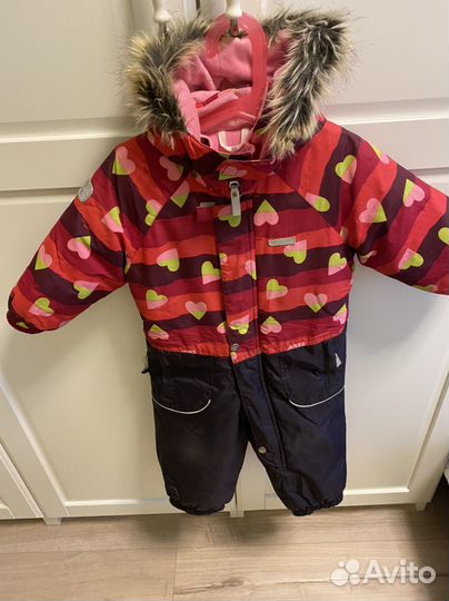 Зимний комбинезон kerry 80 для девочки