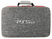 Сумка для консоли и геймпадов PS5 Slim Gray