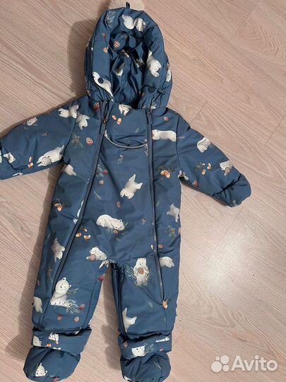 Детский зимний комбинезон на мальчика