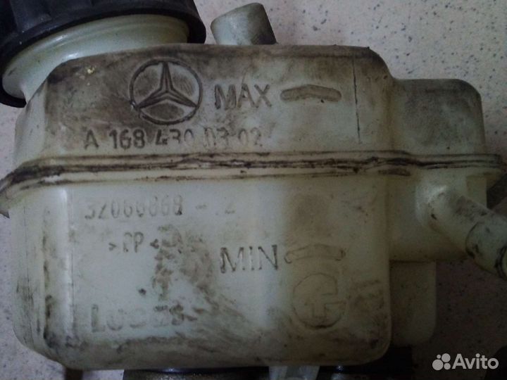 Главный тормозной цилиндр mercedes w168