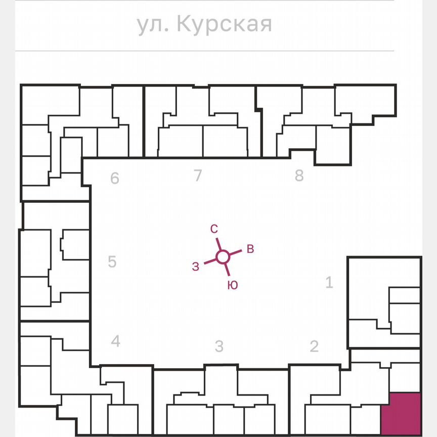 2-к. квартира, 69,4 м², 2/10 эт.