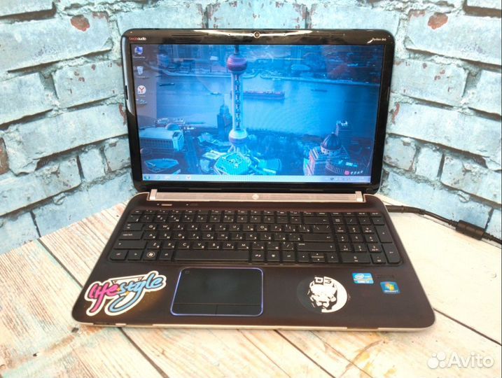 Мощный HP Pavillion DV6 на i7/ SSD 256