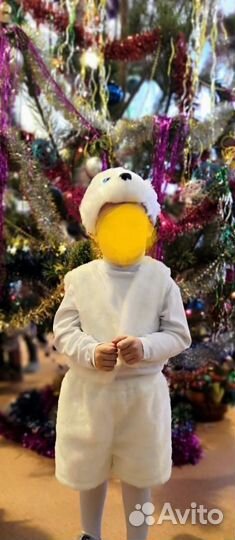 Новогодний костюм зайчика на прокат