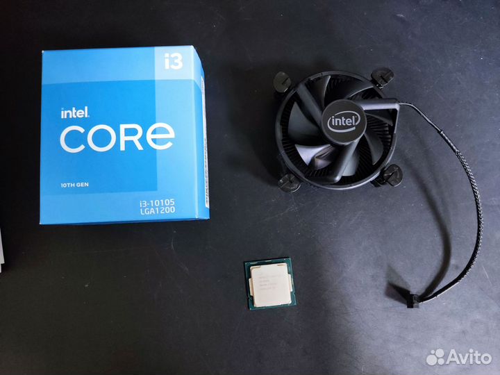Процессор Intel Core i3-10105 BOX