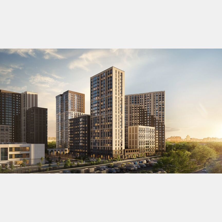 1-к. квартира, 34,3 м², 12/12 эт.