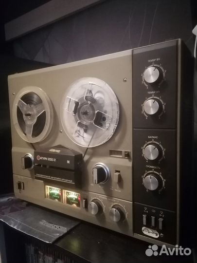 Катушечный магнитофон Сатурн 202с-2 Одесса