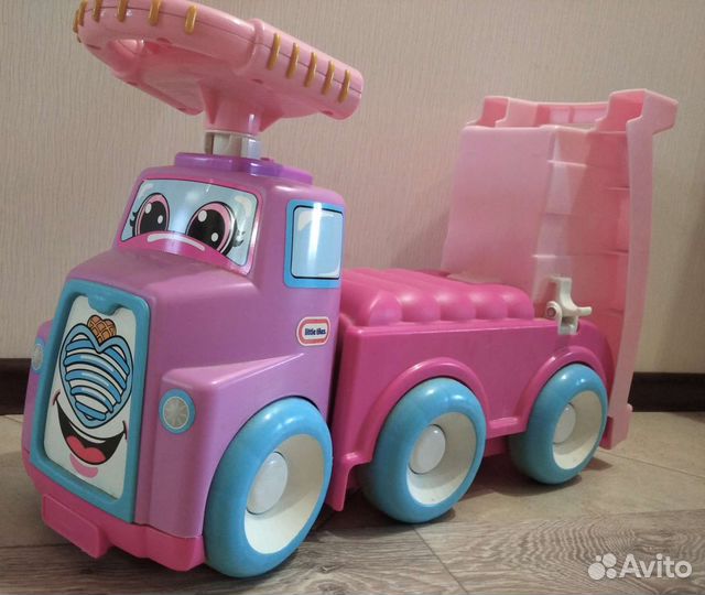 Машинка толокар Little takes интерактивная