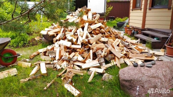 Дрова Березовые от производителя навалом в Выборге