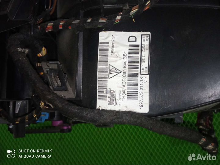 Печка в сборе porsche boxster 987