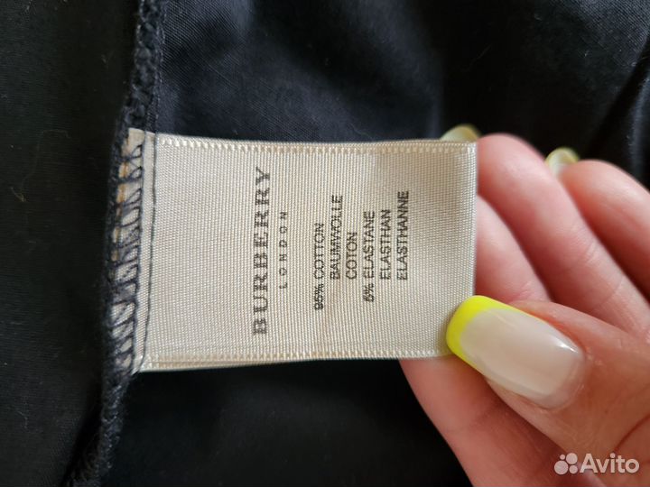 Burberry рубашка xl