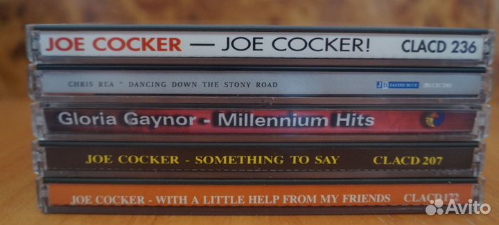 Joe Cocker+Chris Rea+Gloria Gaynor 5 CD