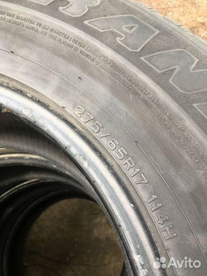 Dunlop Grandtrek PT2 275/65 R17 114H