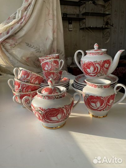 Чайный сервиз лфз розы