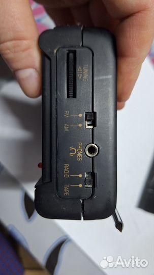 Кассетный плеер с радио