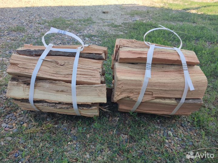 Дрова в вязанках