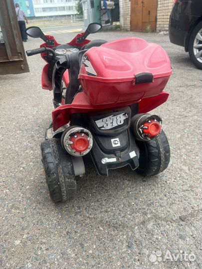 Детский электро мотоцикл