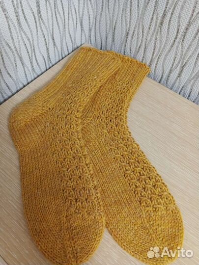 Вязаные носки