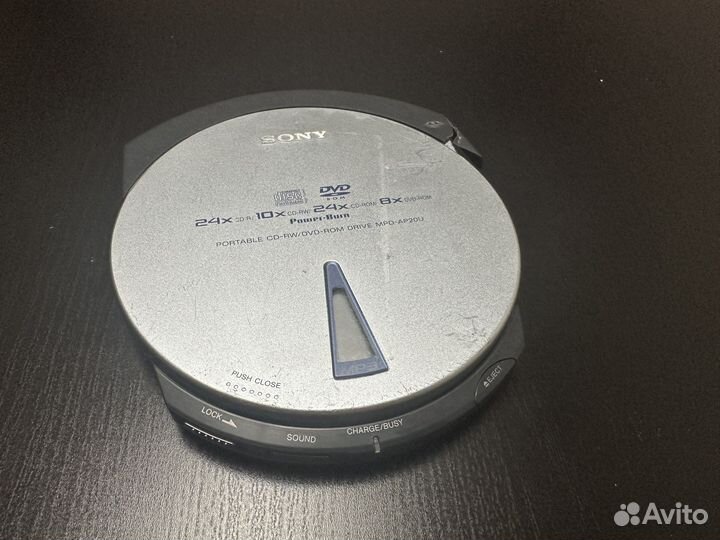 Уникальный портативный CD плеер Sony MPD-AP20U