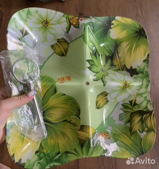 Менажница стекло 30см