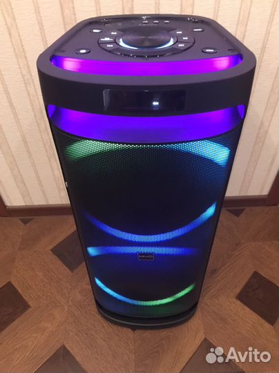 Колонка блютуз мощная напольная 1200W Новая