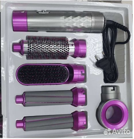 Мультистайлер для укладки волос с насадками