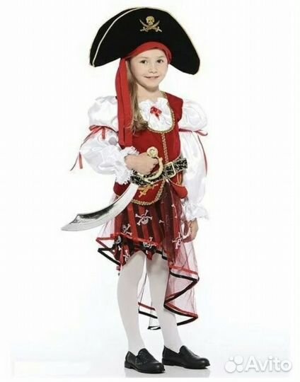 Костюм пиратки для девочки