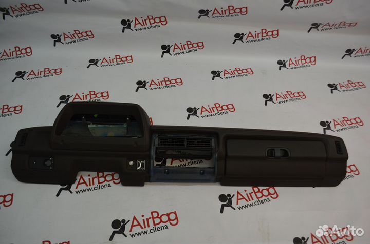 Торпедо ваз 21213 (Нива коричневая) кожа