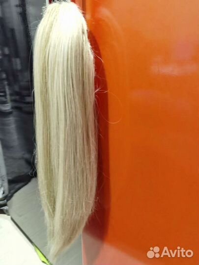 Волосы накладные хвост шиньон