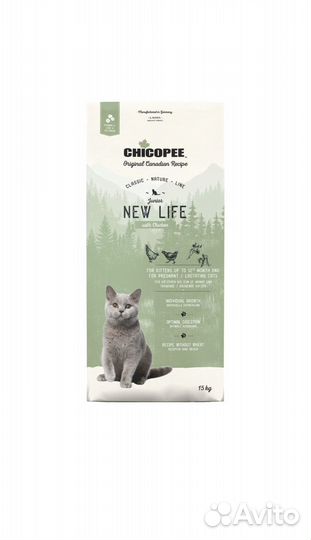 Корм для котят Chicopee, 15 кг