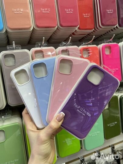 Силикон Case iPhone 12 оптом