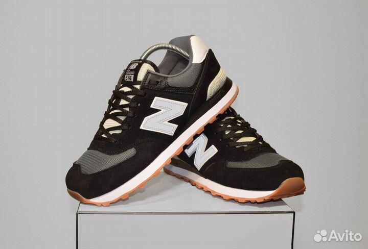 New Balance 574 Classic (42-46, Черные)