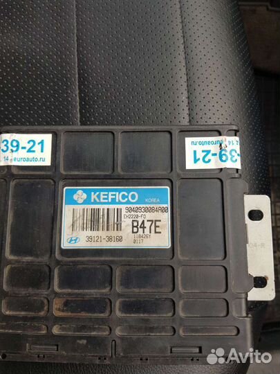 Блок управления двигателем (hyundai santa FE 1 (SM