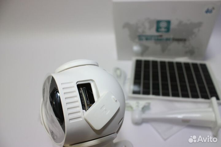 Камера уличная 4G на солнечной батарее