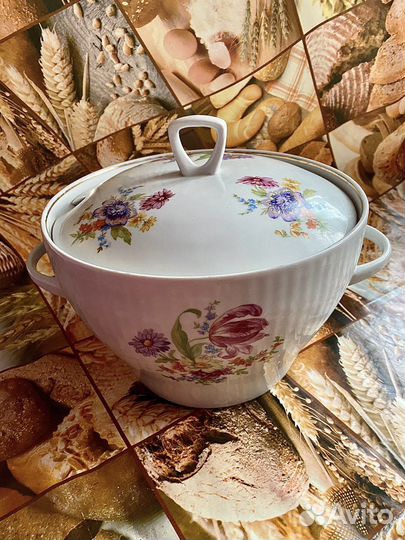 Фарфоровая посуда СССР дулево сервиз остатки