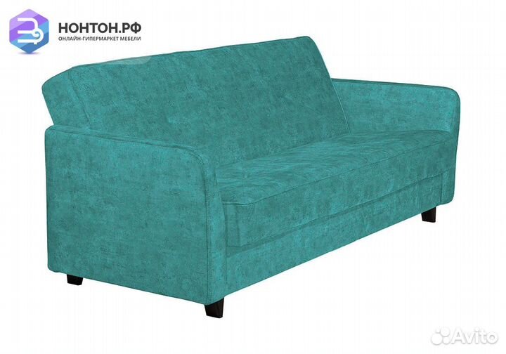 Диван книжка Норд бирюзовый