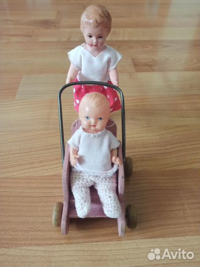 Коляска для пупсика немецкая