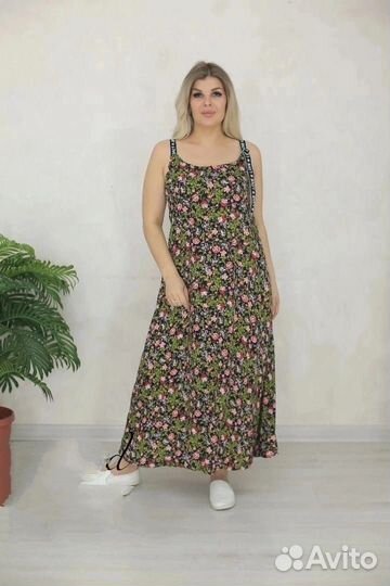 Женский сарафан. Размер 50. Штапель