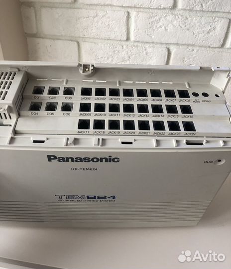 Мини атс panasonic KX-тем824