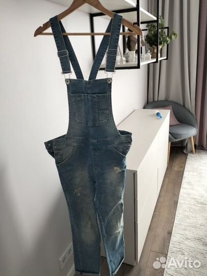 Джинсовый комбинезон женский 42/44