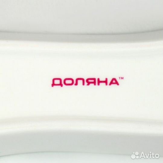 Блюдо фарфоровое для оливок/солений Доляна «Олива»