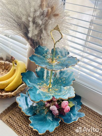 Фруктовница из эпоксидной смолы