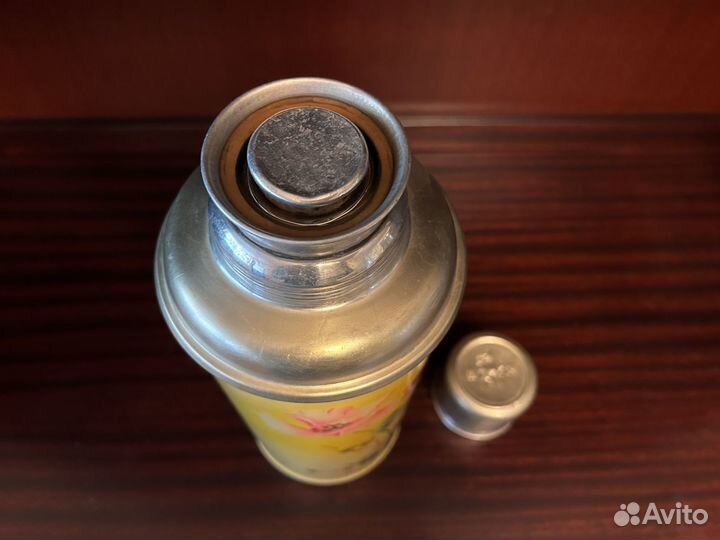 Термос китайский СССР со стеклянной колбой, 2 л