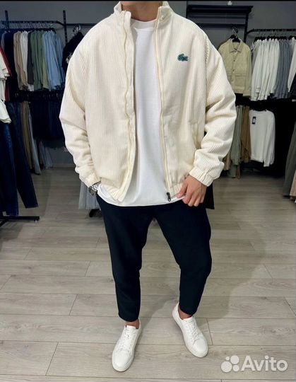 Вельветовая куртка lacoste