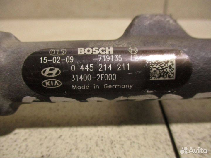 Рейка топливная Hyundai Santa Fe 3 (DM)