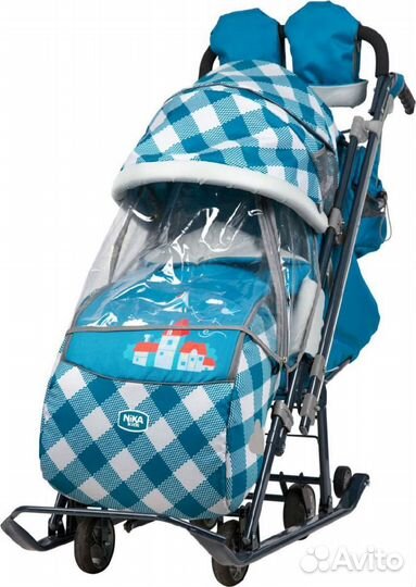 Санки-коляска Ника детям 7-4