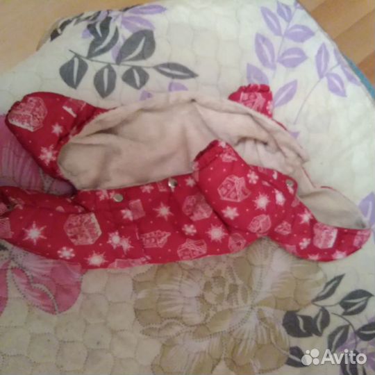 Зимний комбинезон для мелкой собаки