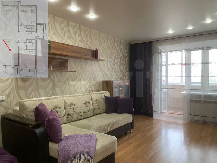 3-к. квартира, 94 м², 7/9 эт.