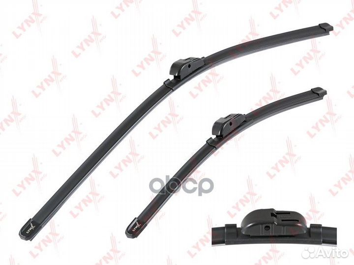 Комплект бескаркасных щеток стеклоочистителя 65