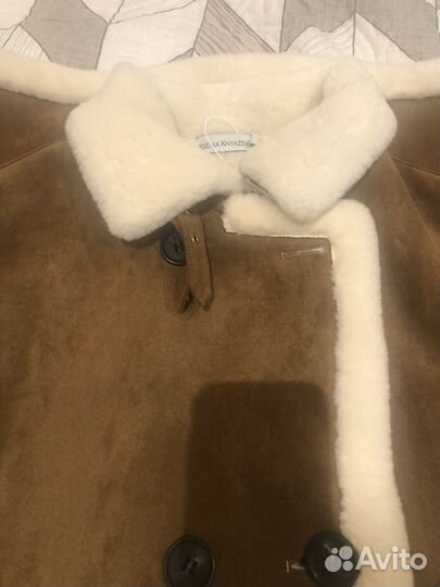 Дубленка женская 48